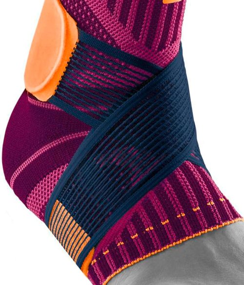 Bauerfeind Sports Ankle Support - Ankle Brace for Stabilization & Protection - Figure-8 Taping Strap - Targeted Compression - Lightweight & Durable