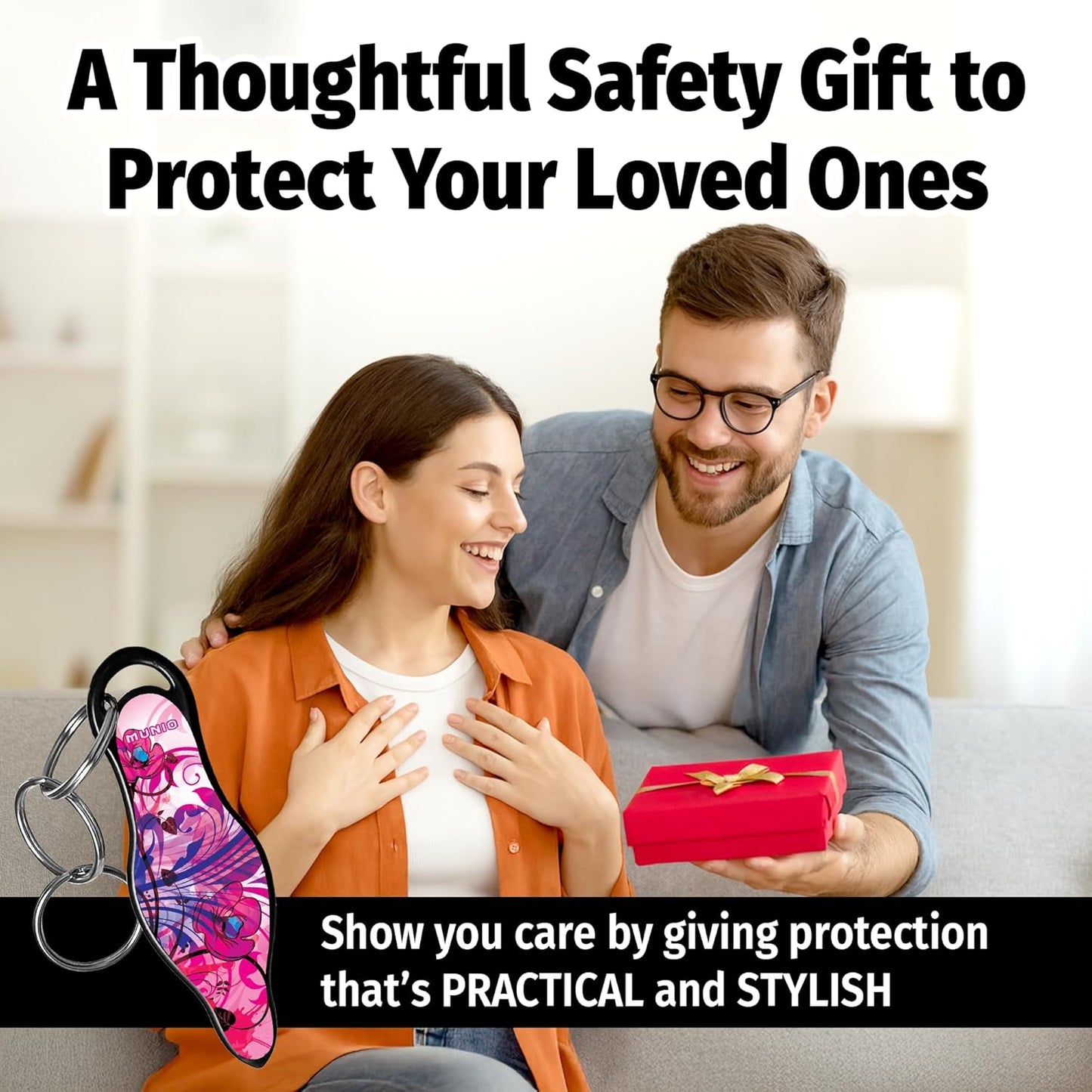 Self Defense Keychain Tool – Stylish & Portable Safety Accessory for Men & Women – TSA Approved
