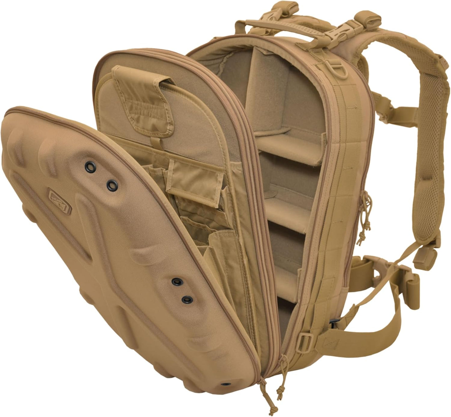 HAZARD 4 Pillbox™ Tactical Backpack – Heavy Duty Military Survival Pack for Men and Women – EDC Rucksack for Laptop, Motorcycle, Outdoor, Bug Out, Gym, Range, Travel, and Camping – 29.5 Liter, Black