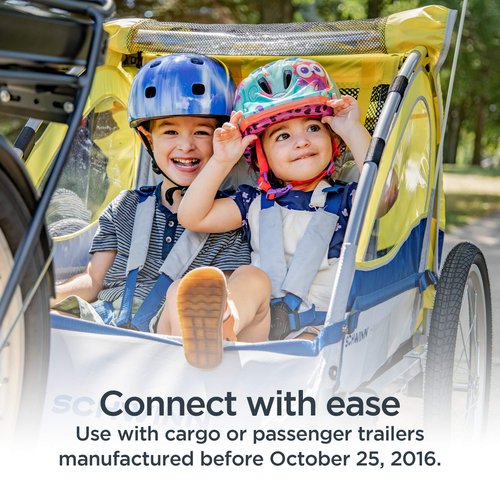 Schwinn Echo Child Bike Trailer and Coupler Attachment for Instep and Schwinn Bike Trailers
