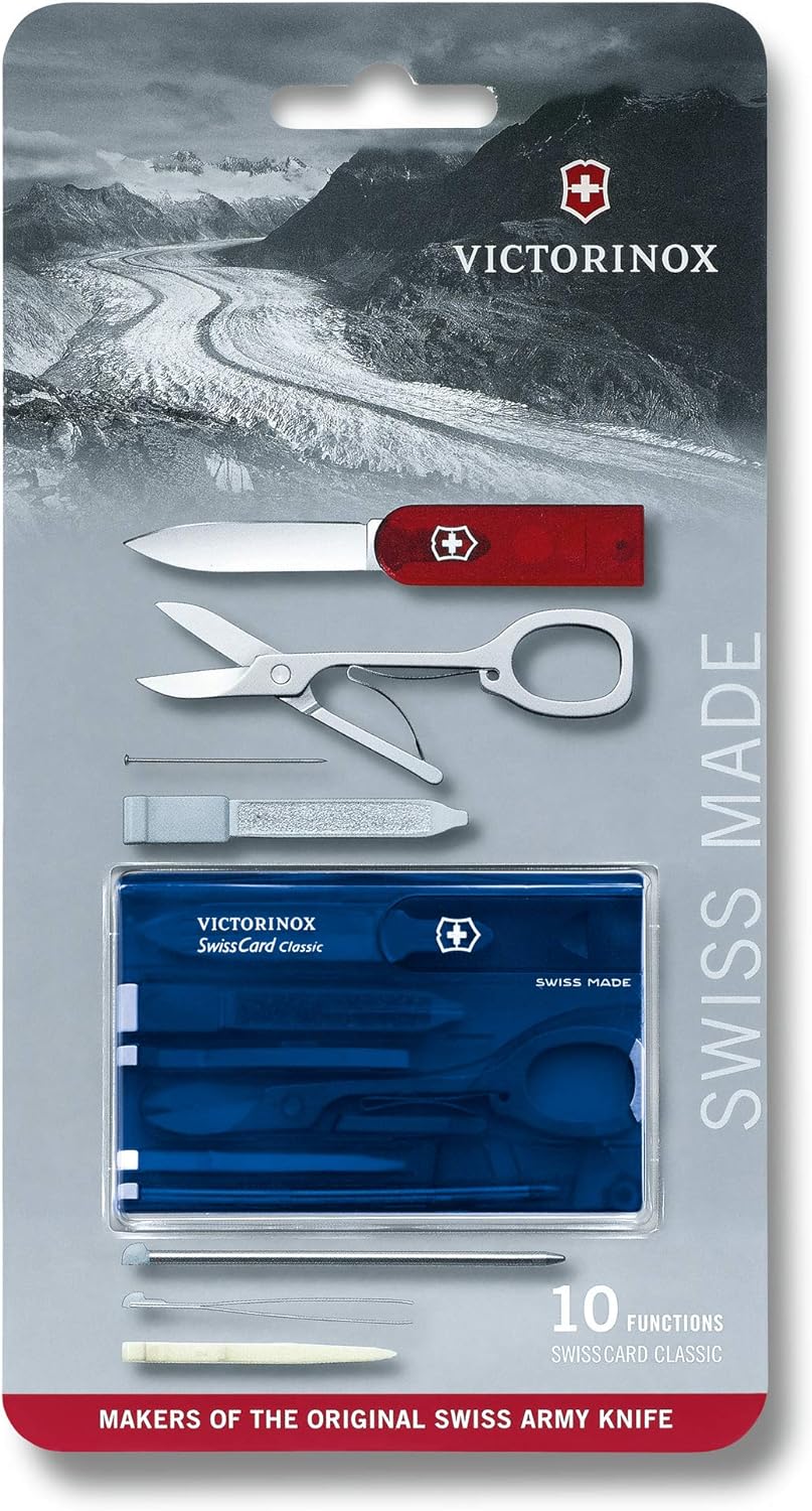 Victorinox Swiss Army Swiss Card, Translucent Sapphire