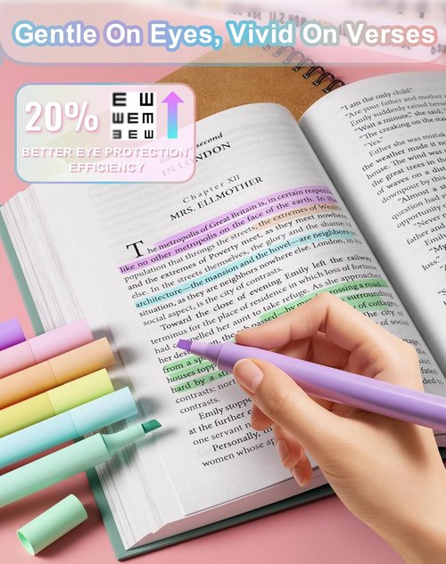 Bible Journaling Kit 39-Piece Set with Morandi and Neon Highlighters, No Bleed Bible Study Supplies for Church Classroom Home, Christian Gift for Women (Green)