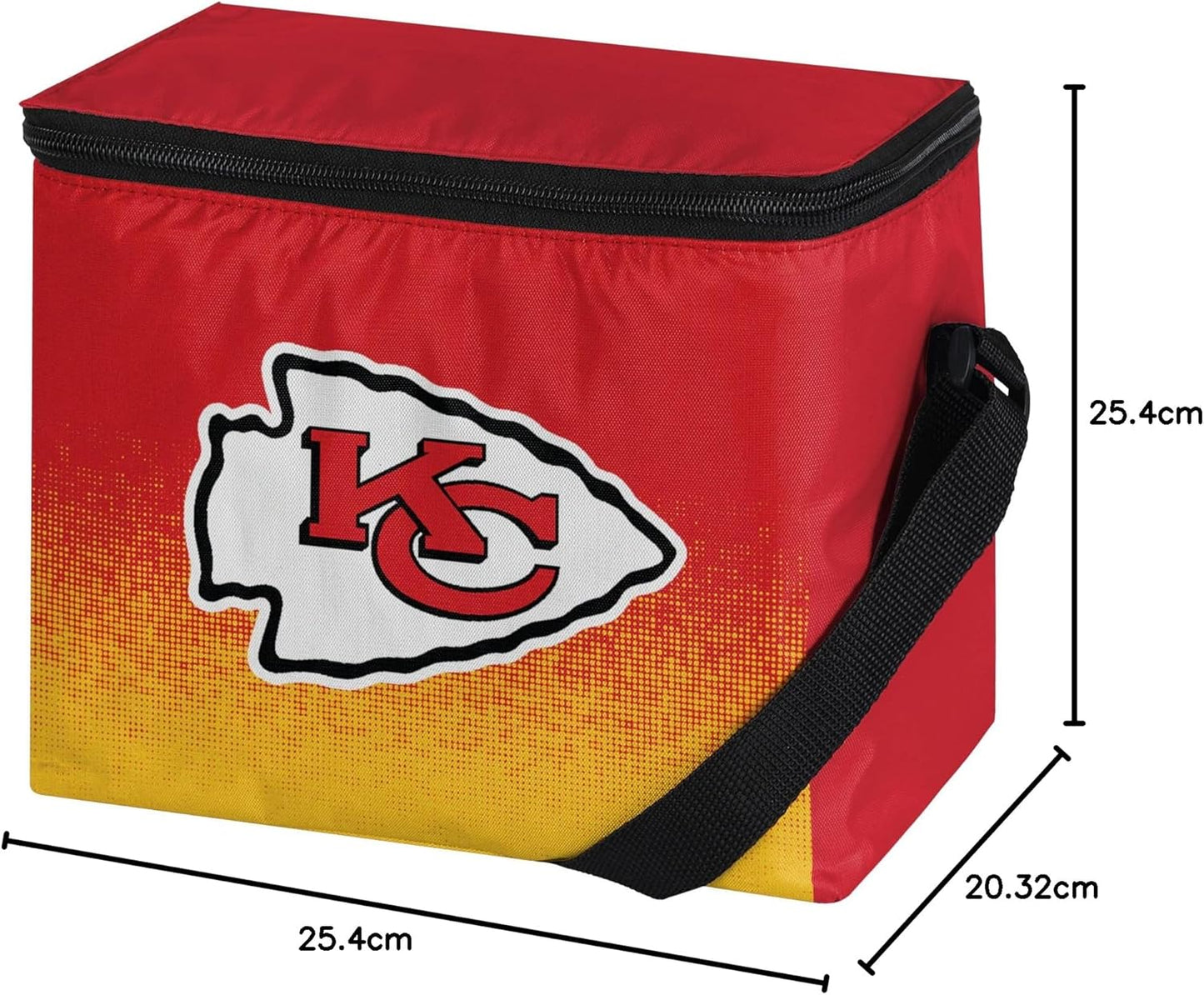 FOCO Unisex Gradient Print Lunch Bag Cooler