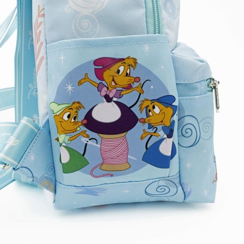 Wondapop - Cinderella 13"" Nylon Deluxe Daypack, Blue, A25232