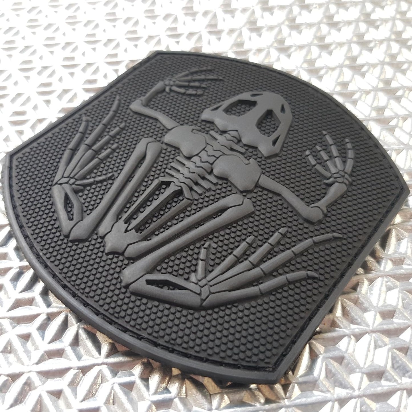 Tactical PVC Patch Frogman Bone Frog Seals DEVGRU Compatible with Velcro Patches for Backpacks, Tactical Patches, Molle Accessories Military Patches, Backpack Patches, Patches for Hats