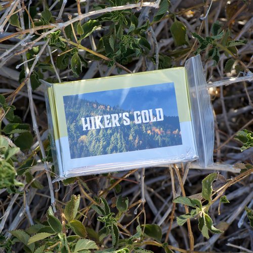 Hiker's Gold Emergency Blanket for Hiking, Backpacking, Camping