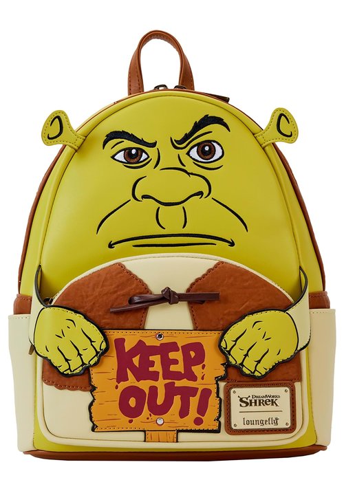 Loungefly Dreamworks Shrek Keep Out Cosplay Mini Backpack Backpacks Standard