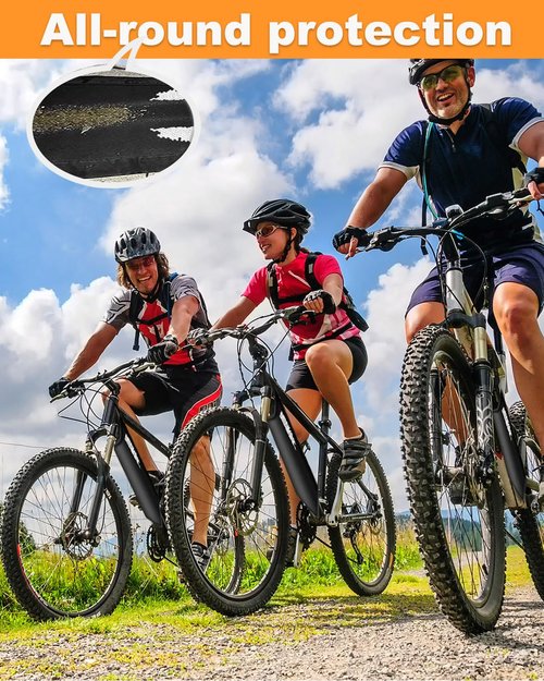 CBHCARCAR EBike Battery Cover, (11.8-15.8in circumference) Reflective Battery Protective E-Bike at Night, Bicycle Thermal Cover Waterproof Dustproof Bag