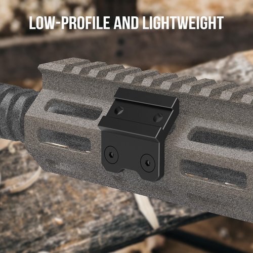 Guardtier Light Mount 45 Degree Offset Scout Mount Adapter for Surefire M300/M600 Series/Streamlight Protac Series Flashlight