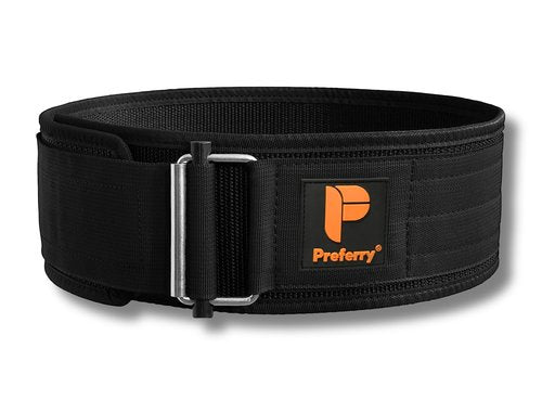 Preferry Premium Weight Lifting Belt - Maximum Support and Comfort - Essential Gym Workout Belt - Multiple Sizes & Colors (X-Large)