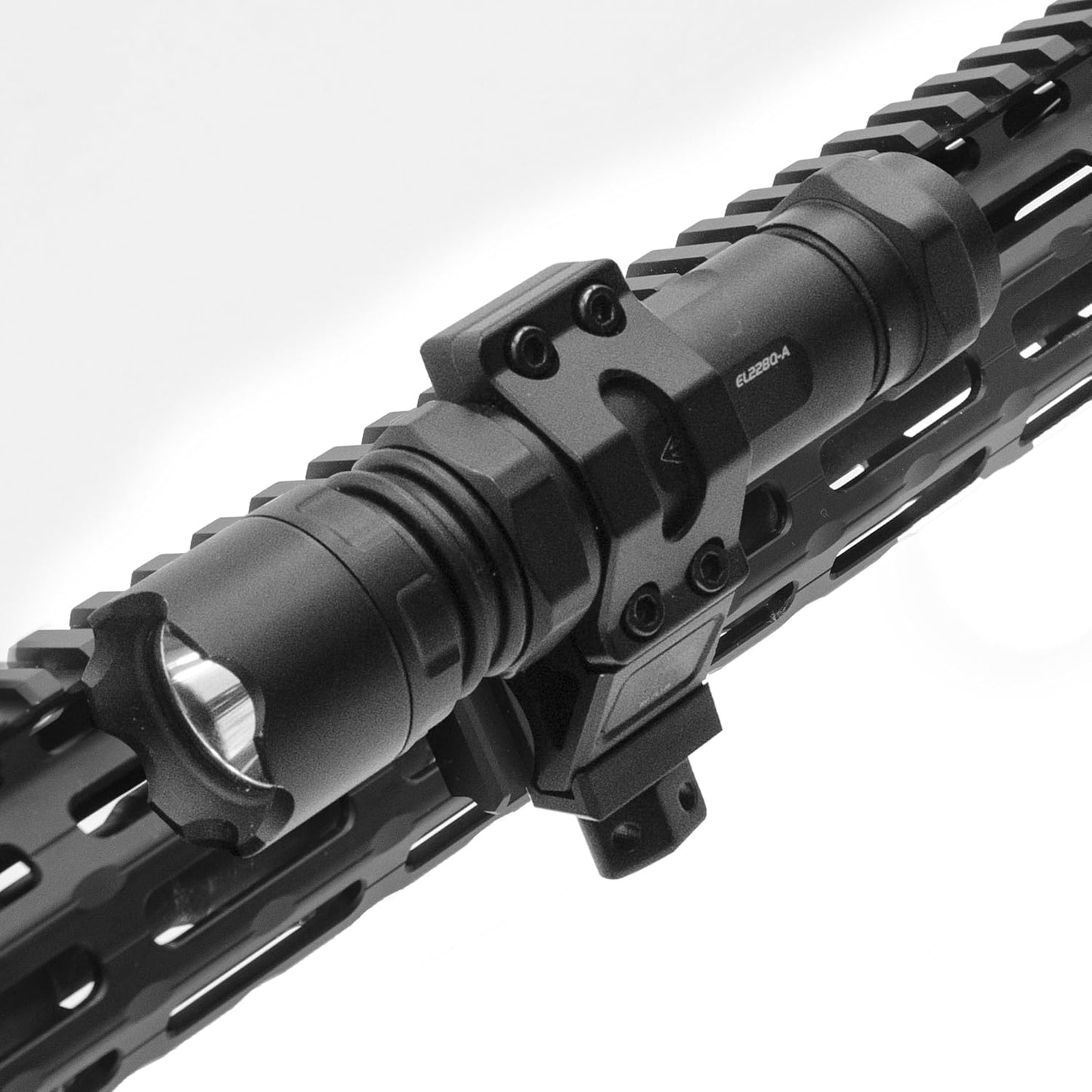 UTG PRO 4-Slot Picatinny Rail Section, Black