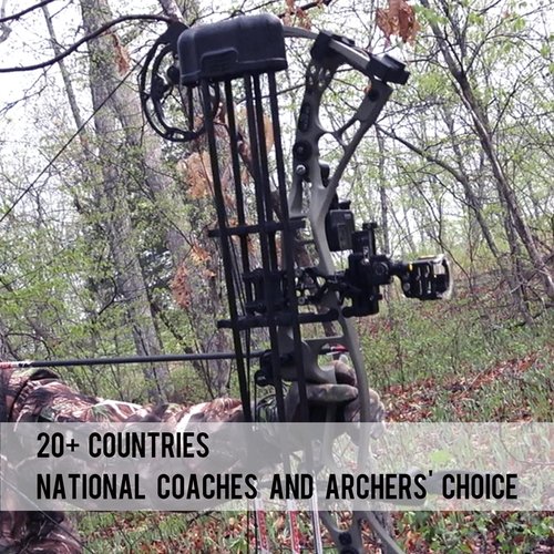 sanlida Archery 5 Arrow Quiver Lightweight Compound Bow Quiver for Hunting with Quick Release Bow Hunting Archery Quiver