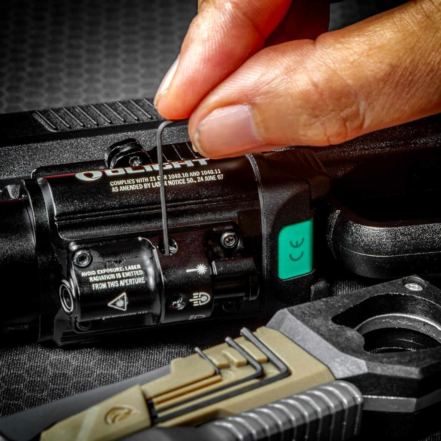 Real Avid Pistol Tool for Gun Maintenance | 19 in 1 Pistol Multitool & Handgun Utility Tool for Striker Fired & 1911 Platforms, Includes 1911 Bushing Wrench, Tanto Knife & Laser Sights Adjusters