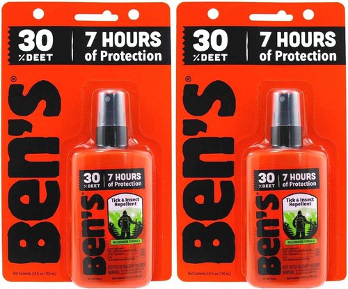 Ben's 30% DEET Mosquito, Tick and Insect Repellent, 3.4 Ounce Pump