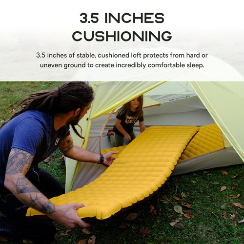 NEMO Equipment Tensor Trail Ultralight Insulated Sleeping Pad - Regular (72"x20") - Mango/Huckleberry