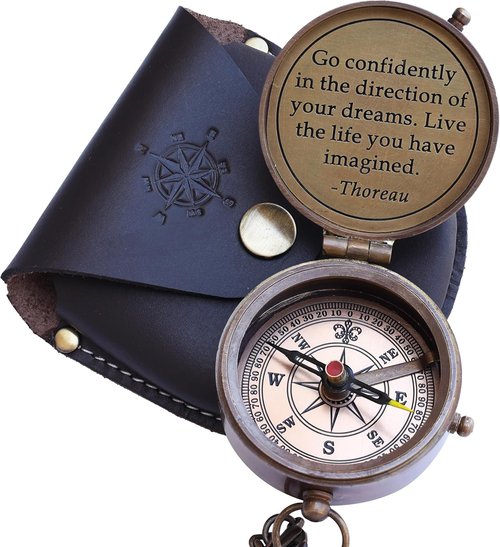 Compass Graduation Gift, Cool High School Graduation Gifts for Him, Best Graduation Gifts for Guys, College Graduation for A Son, Camping Compass, Boating Compass, Compass Gift, Hikers Man