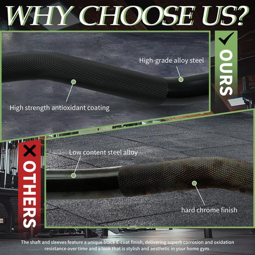 MAYCAN Olympic Barbell Curl Bar,4FT Bearing Barbell Bar Comes with Two Spring Collars Suitable for Weightlifting, Hip Thrusts, Squats and Lunges