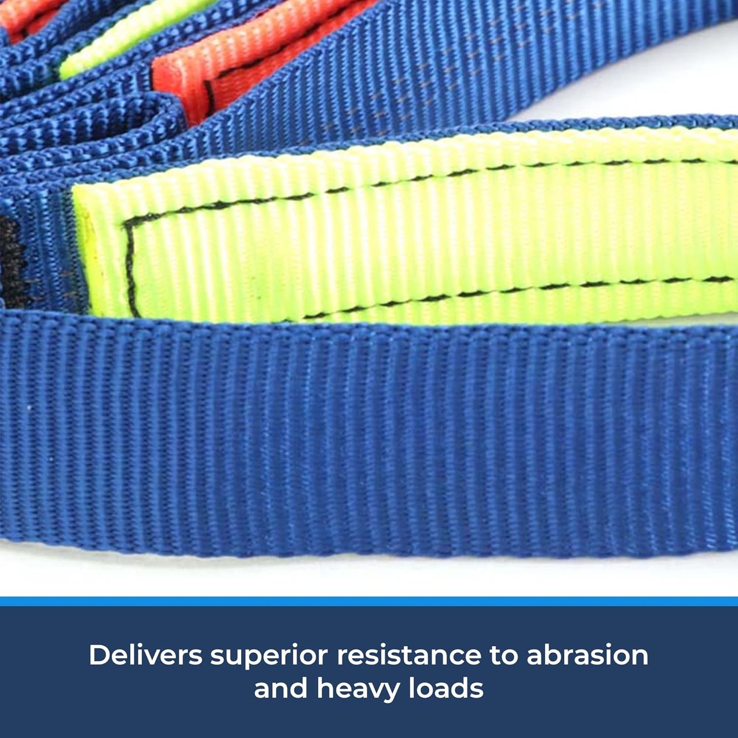 4-Step Nylon Climbing Etrier Ladder – Lightweight Aider for Tree Work, Rescue & Rock Climbing