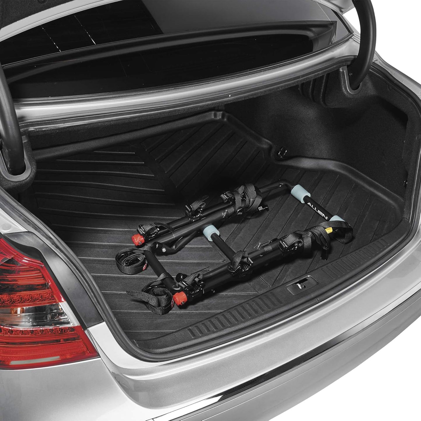 Allen Sports Deluxe 2-Bike Trunk Mount Rack, Model 102DN-R, Black