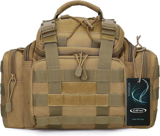 Tactical Sling Bag for Hiking & Fishing | G4Free Outdoor Waist Pack