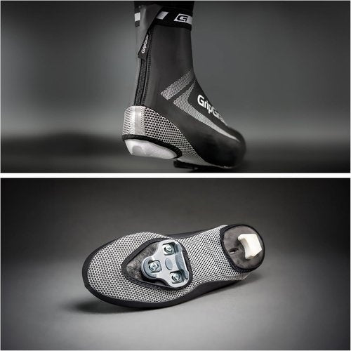 GripGrab RaceAqua Road Bike Waterproof Cycling Shoe Covers Rain Aero Overshoes Windproof Sleek Tight Fitting Gaiters