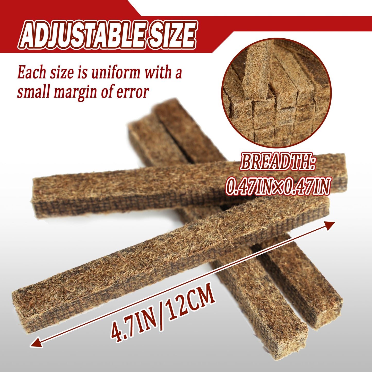 HZCGJMY 60Pcs Fire Starters Sticks Waterproof Firestarters for Outdoor Fire Pit Camping Fire Starter Charcoal Starters for Wood Stove, BBQ Grills, Bonfires, Easy to Light