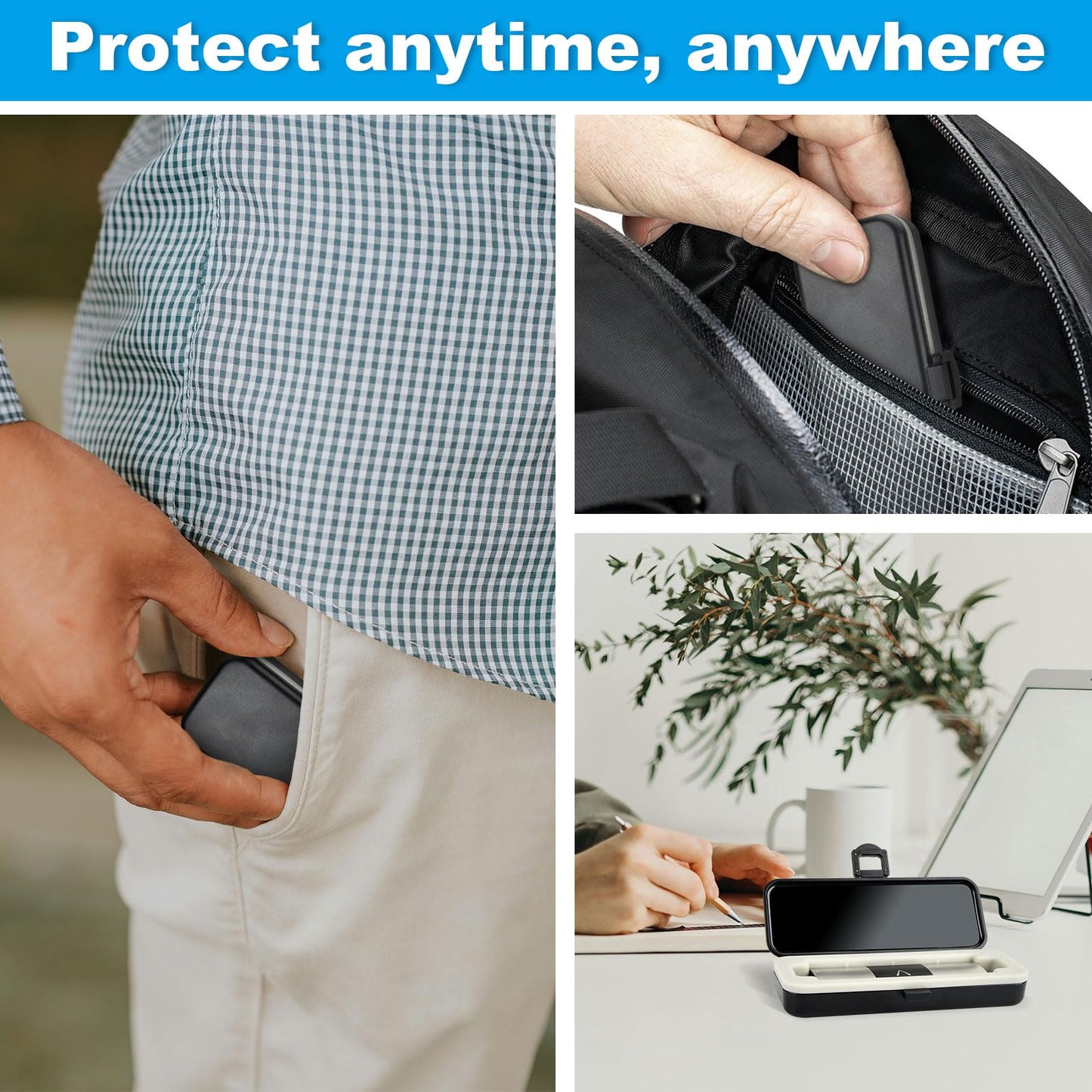 iGuerburn Hard Case Only for KardiaMobile 6L / 6L Max, KardiaMobile 6-Lead Personal EKG Case, Safe to Carry & Provides Tough Protection