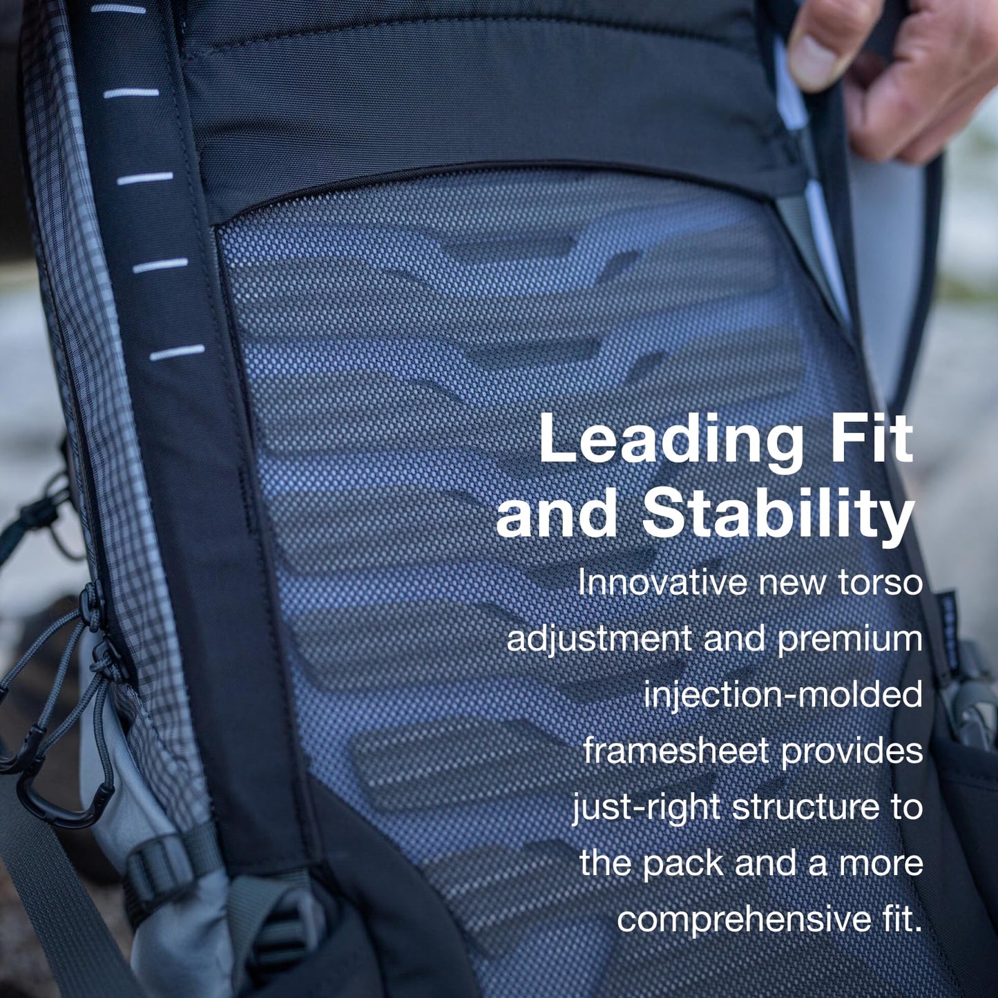 Osprey Talon Pro 30L Men's Hiking Backpack with Hipbelt, Silver Lining