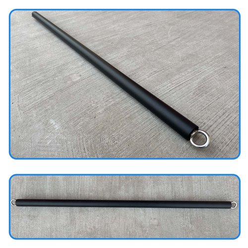 Lat Pull Down Bar Cable Attachments for Gym, Lat Pulldown Attachments, Straight Bar, Resistance Band Bar for WeightLifting Workout (Long bar 2)