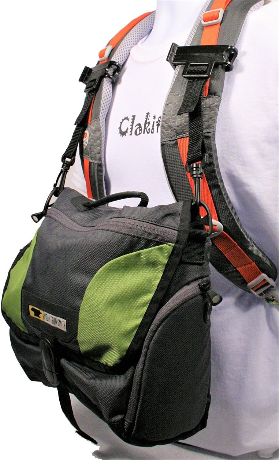 Gear Clip (Pack of 3), Multipurpose Fastener for Clipping Accessories to Front Backpack Straps