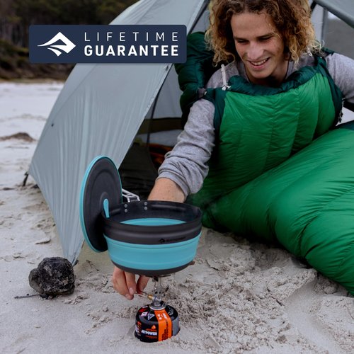 Sea to Summit Frontier Ultralight Collapsible Pouring Pot for Camping, 2.2 Liter