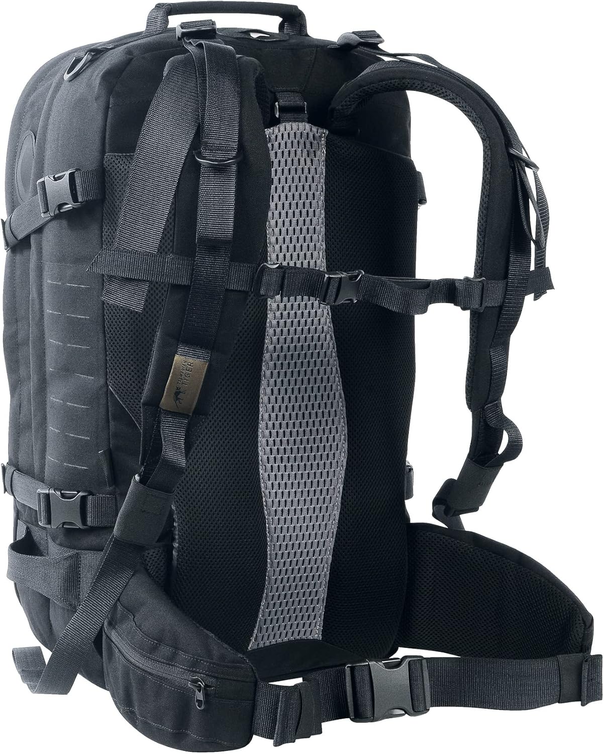 Tasmanian Tiger Mission Pack Mk II, 37L Combat Backpack with Laser Cut MOLLE System, YKK RC Zippers, Olive