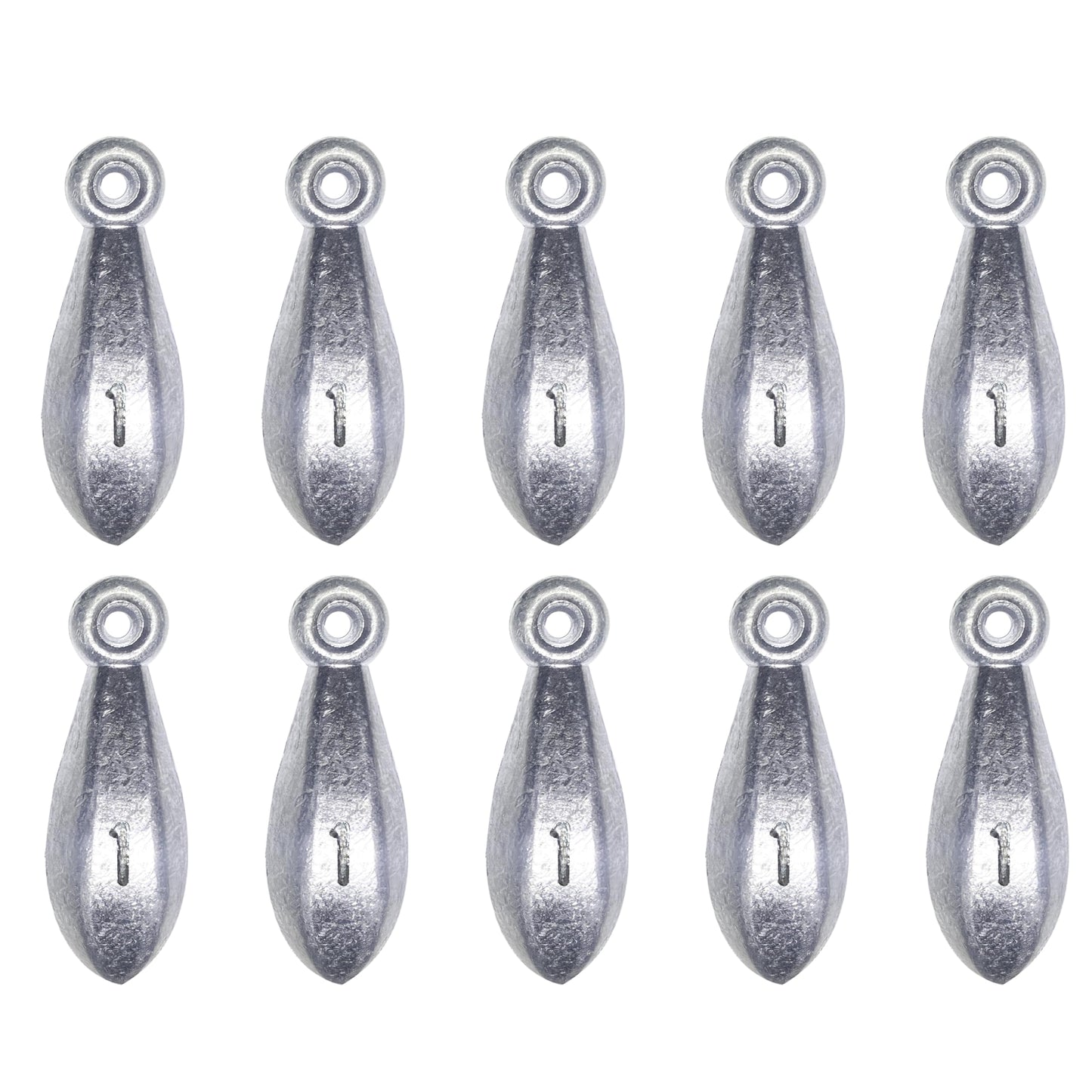 Fishing Weights Sinkers Bank Sinkers Bullet Weights for Surf Fishing Pier Bank Fishing Saltwater Fishing Gear 1oz to 8oz