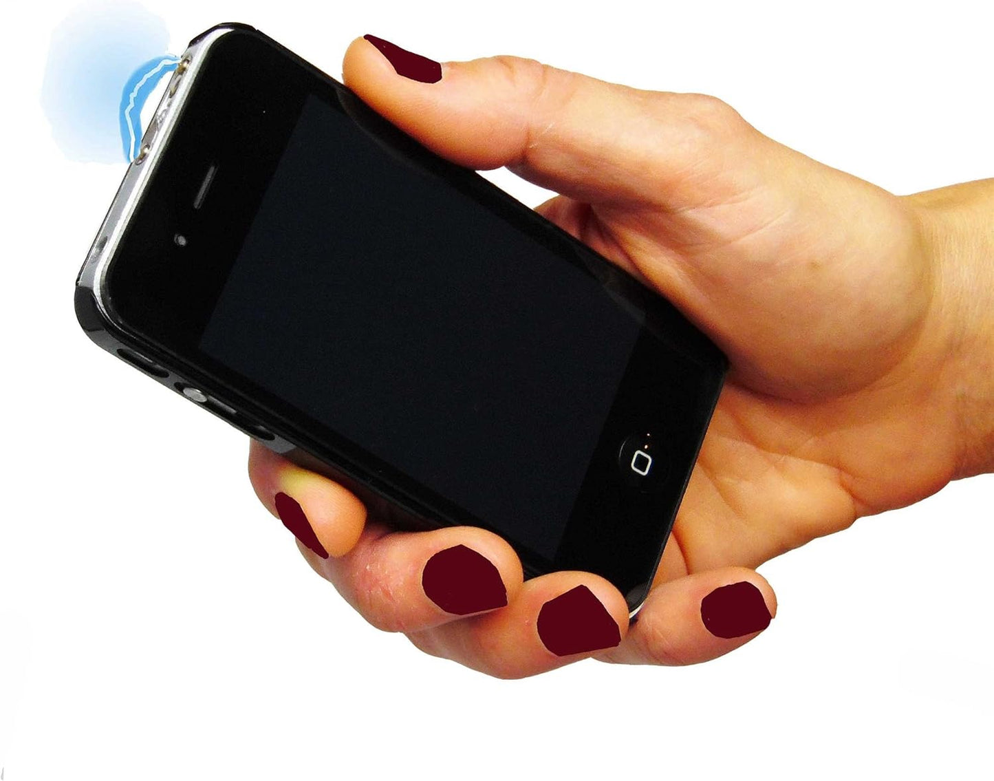 Terminator SGCPM-89 BV Smart Cell Phone Stun Gun - Heavy Duty Rechargeable with LED Flashlight