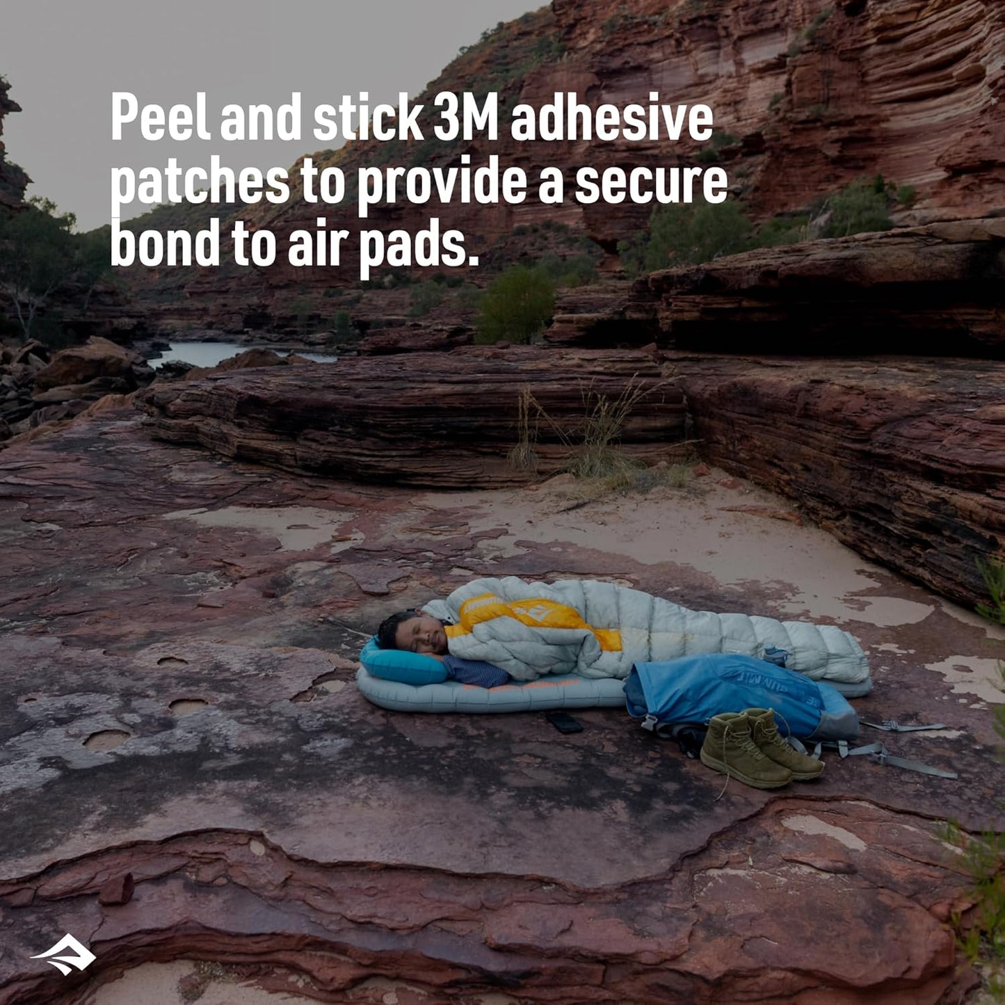 Sea to Summit Air Mattress Repair Kit - 2-Pack for Quick Fixes & Patching