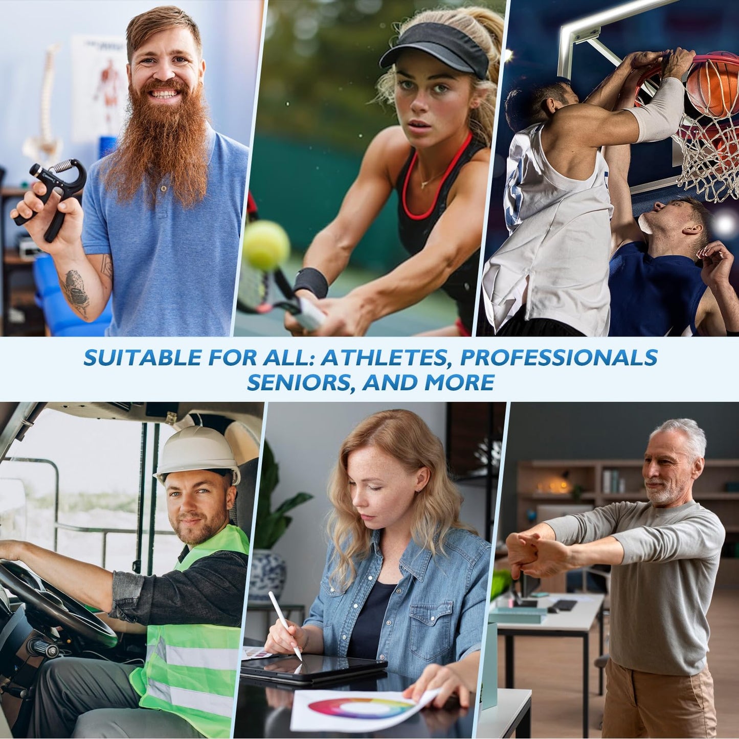 FitBeast Grip Strengthener Forearm Strengthener, Adjustable Hand Grip for Strength Training & Rehabilitation, 10-132 lbs Resistance, Ideal for Athletes and Physical Therapy (1 Piece Black)