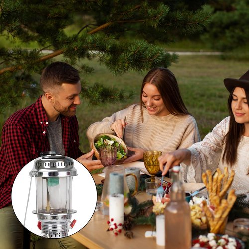 LUEXBOX 30 Pack Propane Lantern Mantles, U Shape Gas Lamp Mantles, Lanterns Mantles for Propane Lantern Gas Lantern Covers Mantles for Lantern(6 x 11.5cm)