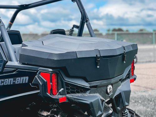 Highlands UTV Rear Cargo Box fits All 2018-2025 Can-Am Maverick Trail/Sport Models.