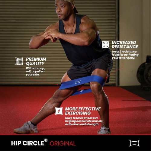 Level 2 Hip Circle Resistance Bands by Mark Bell - Premium Exercise Bands for Strength Training