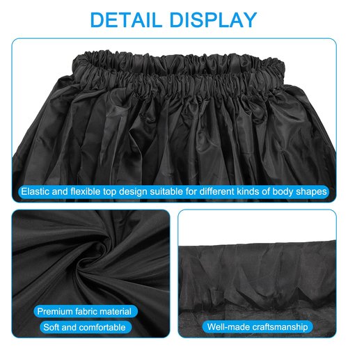 PATIKIL Portable Dressing Room, 1.2M Length Instant Dressing Cover Up Changing Tent Privacy Shelter for Beach Boating Camping Competition, Black