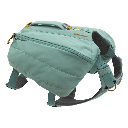 Ruffwear, Front Range Dog Day Pack, Backpack with Handle for Hikes & Day Trips, River Rock Green, Large/X-Large