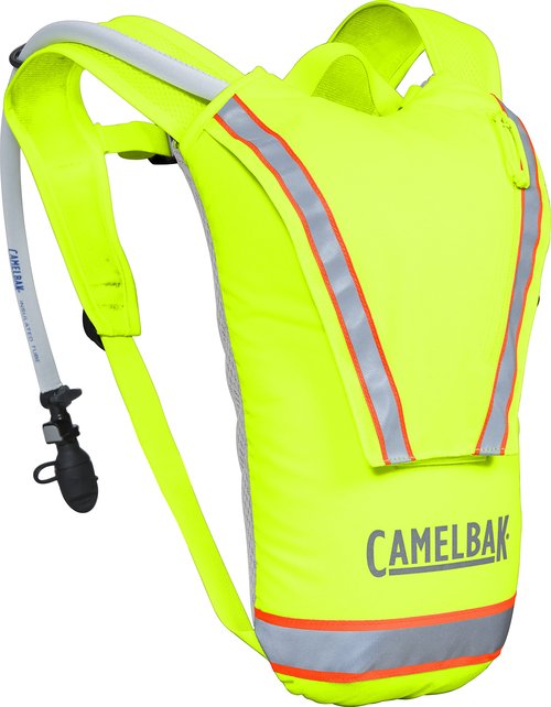 CamelBak Hi-Viz Industrial Hydration Pack with Mil Spec Crux Reservoir Worker Safety, Lime Green 85oz/2.5L