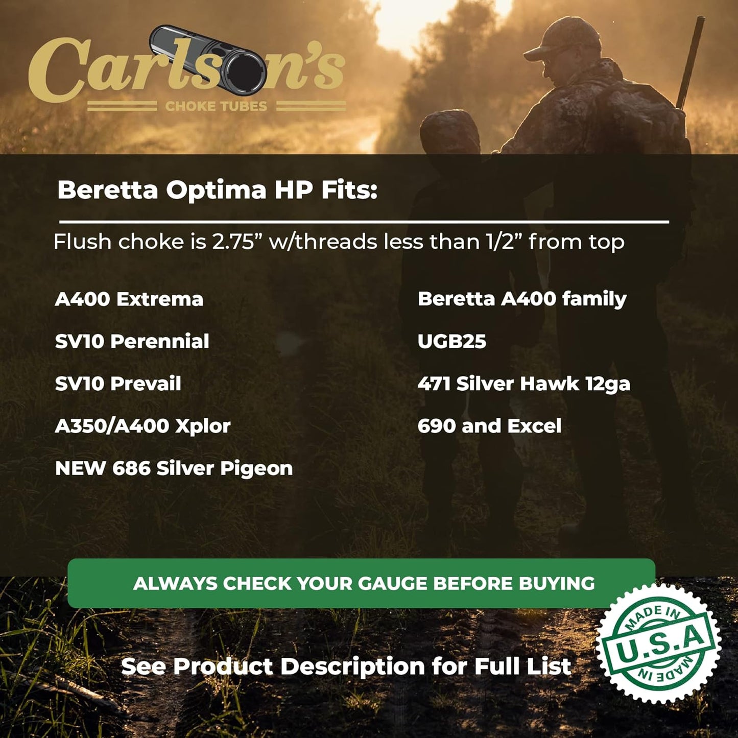 Carlson's Long Beard XR 12 GA Choke Tubes