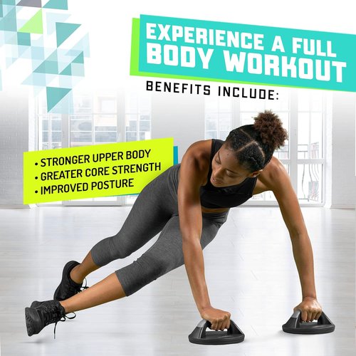 Elite Sportz Push Up Bars for Pain-Free Workouts | Sturdy & Non-Slip Design