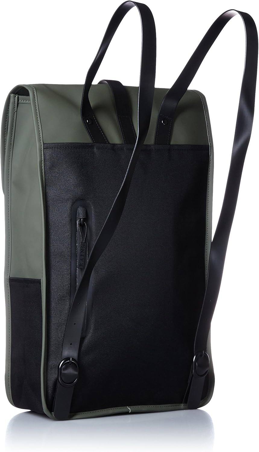 RAINS Men's Backpacks, Green, One Size