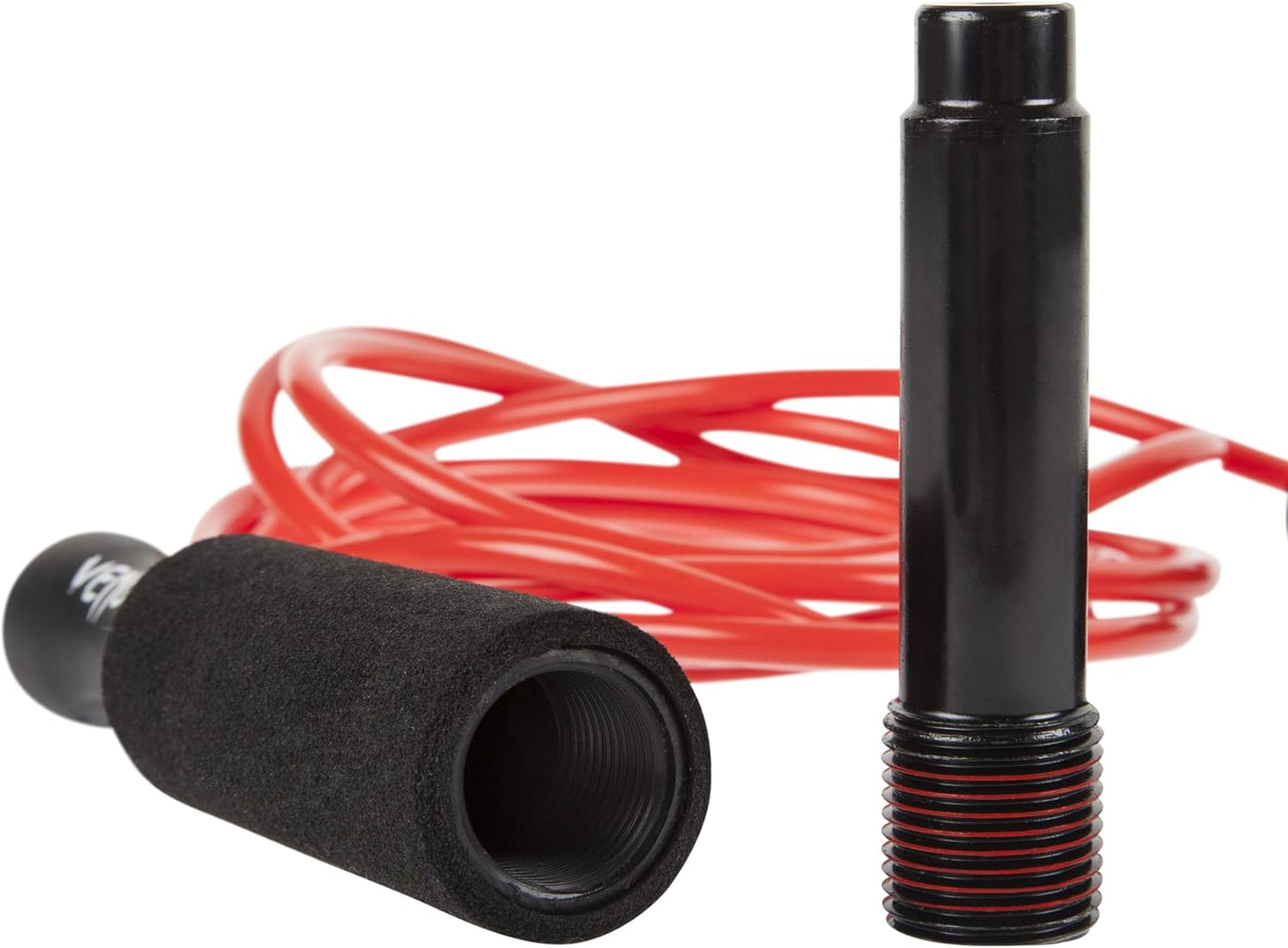 Venum Competitor Weighted Jump Rope - Adjustable, Durable, Black Fitness Tool