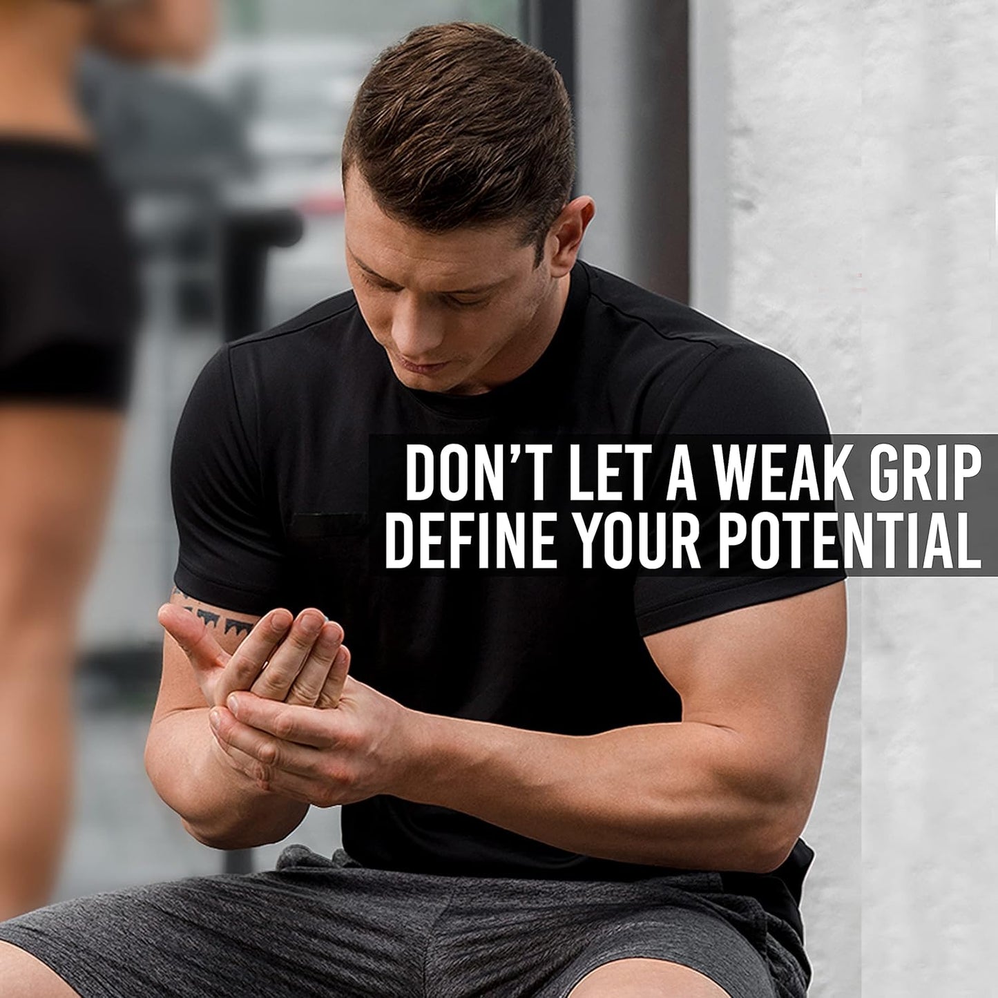 Rip Toned Performance Wrist Straps For Weightlifting - 23" Weight Lifting Straps for Men, Women (Padded) - Cotton Gym Wrist Wraps for Deadlift, Strength Training, Powerlifting, Bodybuilding