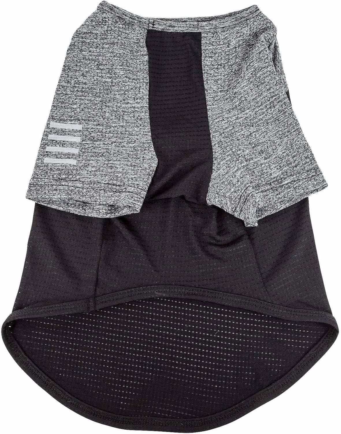 Pet Life ® Active 'Hybreed' 4-Way Stretch Two-Toned Performance Dog T-Shirt X-Large