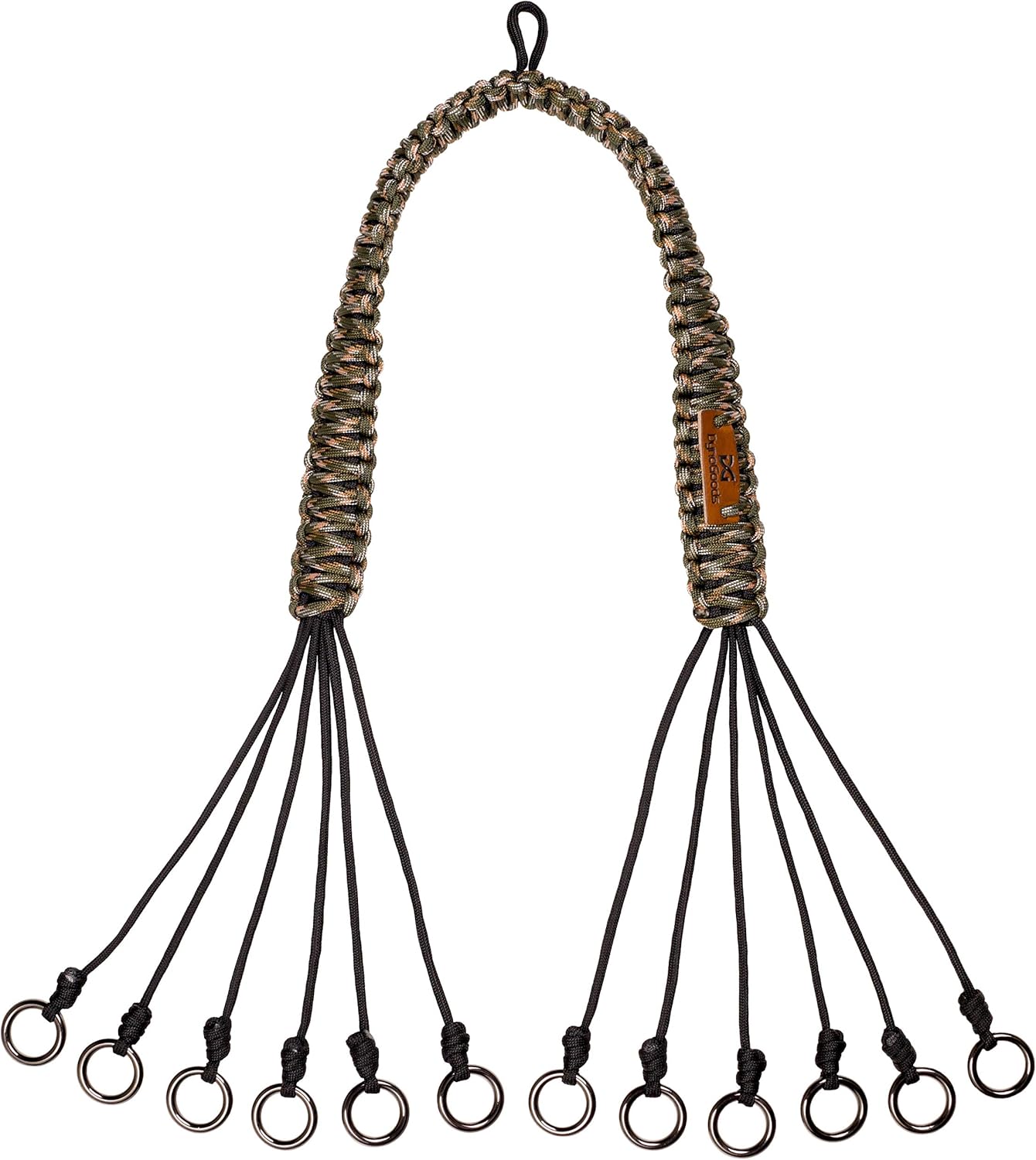 Game Carrier, 12 Drops, Slip Ring - Bird Tote for Waterfowl, Duck, Geese, and Other Wild Game, Paracord