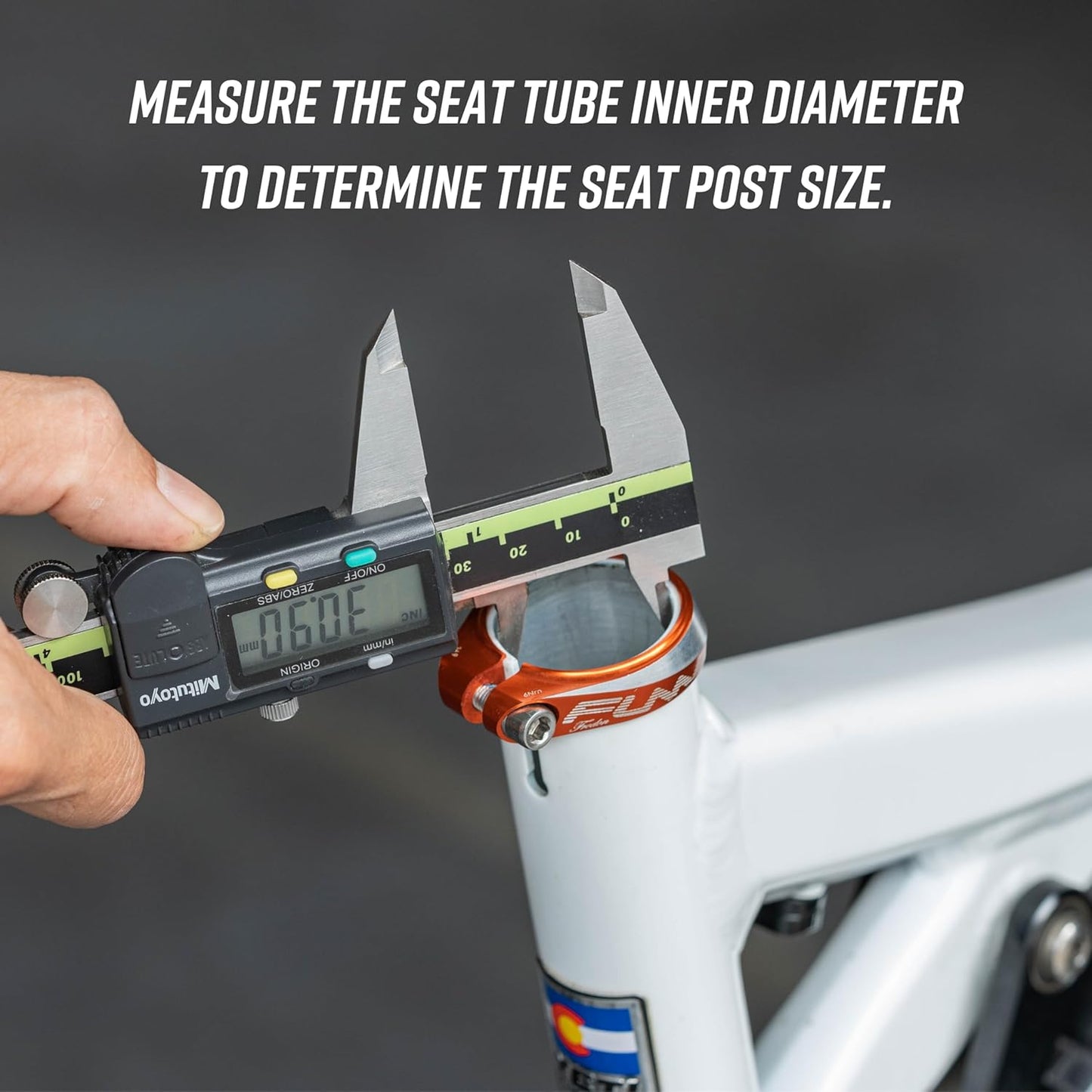 Funn Crossfire Bike Seat Post, Length 400mm, Diameter 30.9mm / 31.6mm, Aluminum Alloy AL6061, 3D Forged, One Piece Head and Shaft